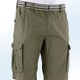 Shorts & Bermudas - Bermudas mit Cargotaschen in 4 Farben, in Größe 024 bis 060, in Farbe MARINE