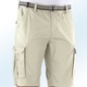 Shorts & Bermudas - Bermudas mit Cargotaschen in 4 Farben, in Größe 024 bis 060, in Farbe MARINE