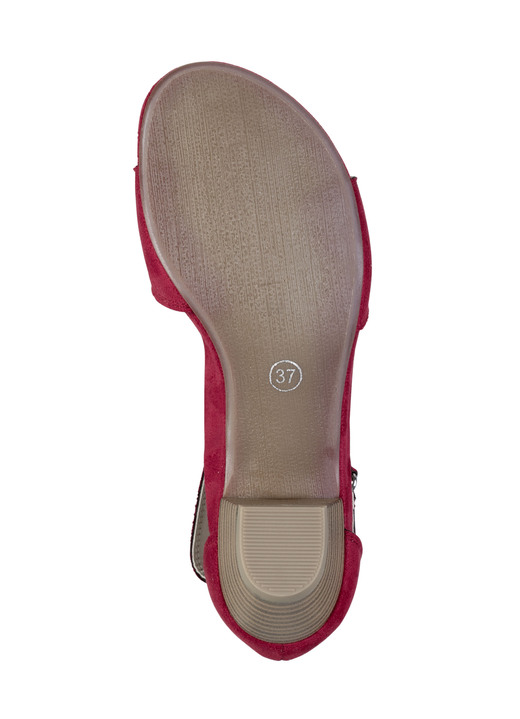 Sandaletten & Pantoletten - Andrea Conti, schicke Damen-Sandaletten, mit Klettspange Ansicht 7 Sandaletten & Pantoletten - Andrea Conti, schicke Damen-Sandaletten, mit Klettspange, in Größe 036 bis 042, in Farbe HELLBEIGE Ansicht 7