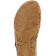 Sandaletten & Pantoletten - Gemini, bequeme Damen-Sandalen, Weite G, mit Gummizug, in Größe 036 bis 042, in Farbe JEANS – Farbe COGNAC – Ansicht 3