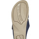 Sandaletten & Pantoletten - ELENA EDEN Pantolette mit Kontrast-Einsätzen – Farbe MARINE – Ansicht 3 Sandaletten & Pantoletten - ELENA EDEN Pantolette mit Kontrast-Einsätzen, in Größe 036 bis 042, in Farbe WEISS – Farbe MARINE – Ansicht 3