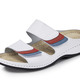 Sandaletten & Pantoletten - ELENA EDEN Pantolette mit Kontrast-Einsätzen – Farbe WEISS – Ansicht 1 Sandaletten & Pantoletten - ELENA EDEN Pantolette mit Kontrast-Einsätzen, in Größe 036 bis 042, in Farbe WEISS – Farbe WEISS – Ansicht 1