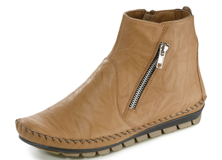 Stiefel & Stiefeletten - Gemini, bequeme Damen-Stiefeletten, Weite G, mit herausnehmbarem Fußbett Ansicht 7 Stiefel & Stiefeletten - Gemini, bequeme Damen-Stiefeletten, Weite G, mit herausnehmbarem Fußbett, in Größe 036 bis 042, in Farbe BLAU Ansicht 7