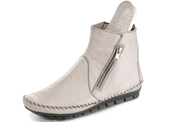 Stiefel & Stiefeletten - Gemini, bequeme Damen-Stiefeletten, Weite G, mit herausnehmbarem Fußbett Ansicht 12 Stiefel & Stiefeletten - Gemini, bequeme Damen-Stiefeletten, Weite G, mit herausnehmbarem Fußbett, in Größe 036 bis 042, in Farbe BLAU Ansicht 12