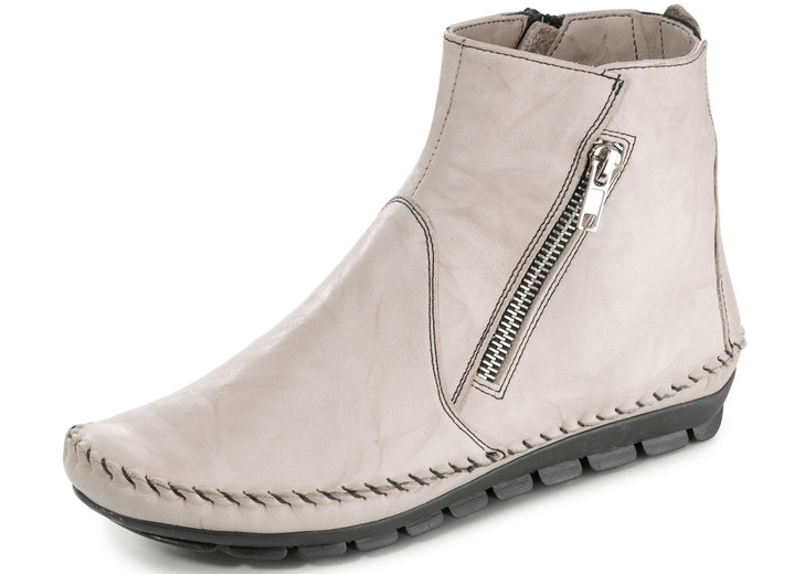Stiefel & Stiefeletten - Gemini, bequeme Damen-Stiefeletten, Weite G, mit herausnehmbarem Fußbett Ansicht 11 Stiefel & Stiefeletten - Gemini, bequeme Damen-Stiefeletten, Weite G, mit herausnehmbarem Fußbett, in Größe 036 bis 042, in Farbe BLAU Ansicht 11