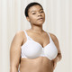 T-Shirt BH - Triumph Amourette Minimizer-Bügel-BH, in Größe 075 bis 095, in Cup F, in Farbe WEISS – Farbe WEISS – Ansicht 2