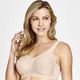 Soft-BH - Miss Mary BH mit strukturierten Cups – Farbe BEIGE – Ansicht 1 Soft-BH - Miss Mary BH mit strukturierten Cups, in Größe 080 bis 110, in Cup B, in Farbe ROT – Farbe BEIGE – Ansicht 1