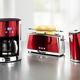 Küchengeräte-Serien - Russel Hobbs Frühstücksserie Luna – Farbe ROT – Ansicht 2 Küchengeräte-Serien - Russel Hobbs Frühstücksserie Luna, in Farbe GRAU, in Ausführung Langschlitz-Toaster – Farbe ROT – Ansicht 2