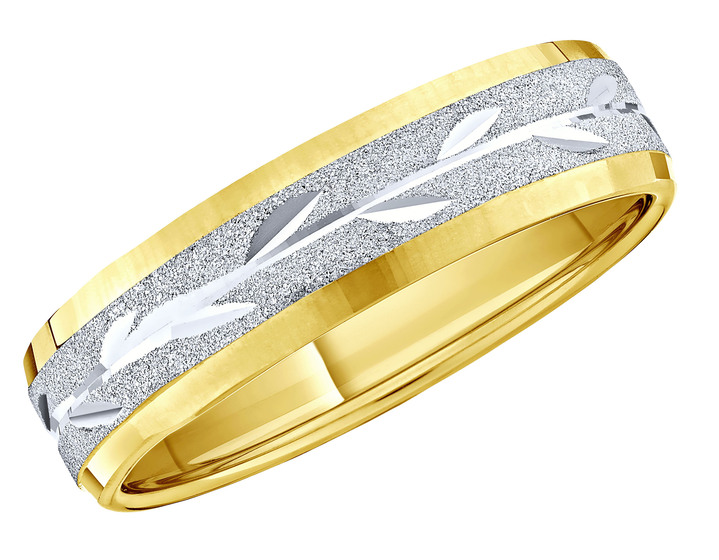 Ringe - Damenring mit Blattdesign Ansicht 2 Ringe - Damenring mit Blattdesign, in Größe 160 bis 210, in Farbe  Ansicht 2