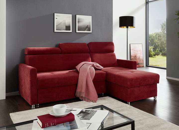 Polsterecken - Polsterecke mit Schlaffunktion und Bettkasten Ansicht 4 Polsterecken - Polsterecke mit Schlaffunktion und Bettkasten, in Farbe BRAUN Ansicht 4