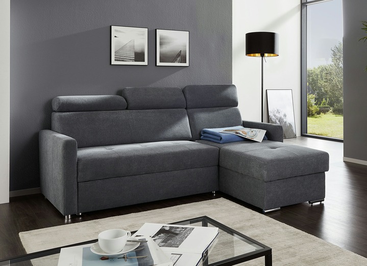 Polsterecken - Polsterecke mit Schlaffunktion und Bettkasten Ansicht 7 Polsterecken - Polsterecke mit Schlaffunktion und Bettkasten, in Farbe BRAUN Ansicht 7