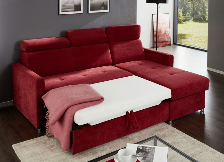 Polsterecken - Polsterecke mit Schlaffunktion und Bettkasten Ansicht 5 Polsterecken - Polsterecke mit Schlaffunktion und Bettkasten, in Farbe BRAUN Ansicht 5