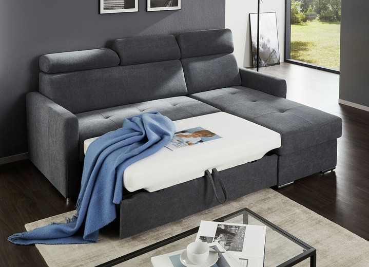 Polsterecken - Polsterecke mit Schlaffunktion und Bettkasten Ansicht 8 Polsterecken - Polsterecke mit Schlaffunktion und Bettkasten, in Farbe BRAUN Ansicht 8