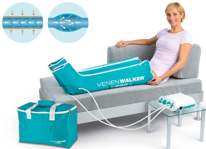Massage - Vitalmaxx Venen Walker Pro 2 Venen-Massagegerät, in Farbe WEISS/TÜRKIS Ansicht 1