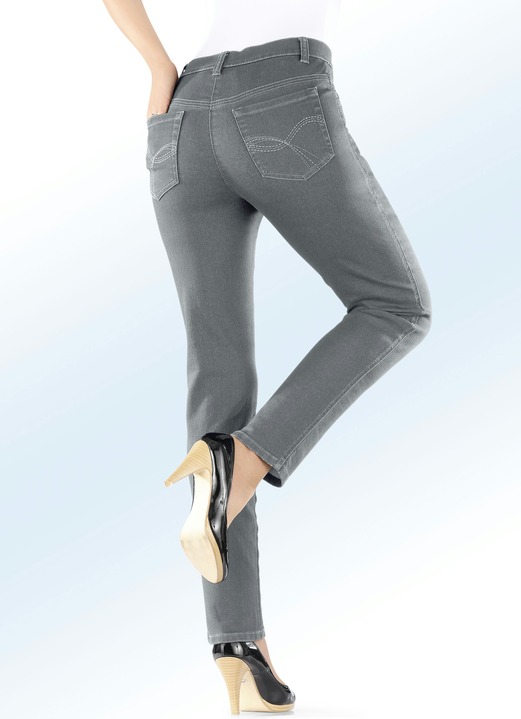 Hosen - Power-Stretch-Jeans Ansicht 2 Hosen - Power-Stretch-Jeans, in Größe 017 bis 092, in Farbe DUNKELBLAU Ansicht 2