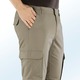 Jeans - Thermohose mit Cargotaschen in 4 Farben, in Größe 024 bis 064, in Farbe MITTELBRAUN – Farbe MITTELBRAUN – Ansicht 1