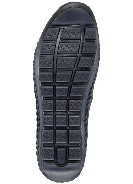 Stiefel & Stiefeletten - Gemini, bequeme Damen-Stiefeletten, Weite G, mit herausnehmbarem Fußbett Ansicht 4 Stiefel & Stiefeletten - Gemini, bequeme Damen-Stiefeletten, Weite G, mit herausnehmbarem Fußbett, in Größe 036 bis 042, in Farbe BLAU Ansicht 4
