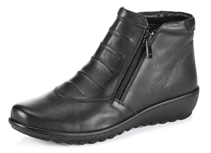 Stiefel & Stiefeletten - Gemini Stiefelette aus Rind-Nappaleder, in Größe 036 bis 042, in Farbe SCHWARZ-BUNT Ansicht 5