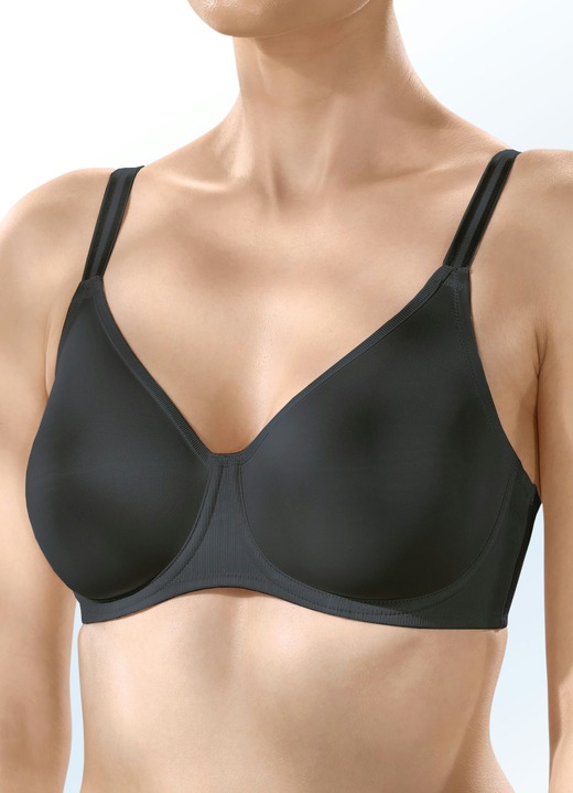 Bügel-BH - Triumph-Urban Minimizer-Bügel-BH, in Größe 075 bis 095, in Cup G, in Farbe SCHWARZ Ansicht 4