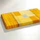 Badgarnituren - Badgarnitur mit rutschhemmender Rückseite – Farbe GELB – Ansicht 4 Badgarnituren - Badgarnitur mit rutschhemmender Rückseite, in Größe 100 (Vorleger halbrund, 50/ 80 cm) bis 112 (WC-Deckelbezug, 47/ 50 cm), in Farbe SAPHIR – Farbe GELB – Ansicht 4