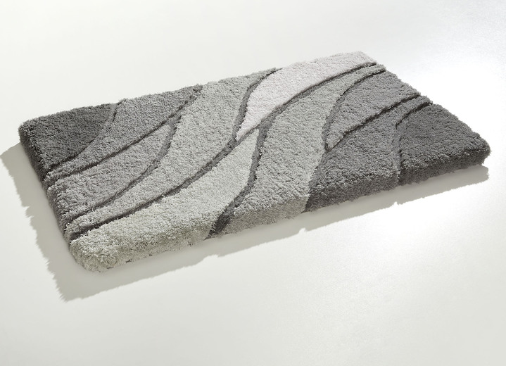 Badgarnituren - Kleine Wolke Badgarnitur in Table Tuft Qualität, in Größe 100 (Vorleger halbrund, 50/ 80 cm) bis 112 (WC-Deckelbezug, 47/ 50 cm), in Farbe BLAU Ansicht 15