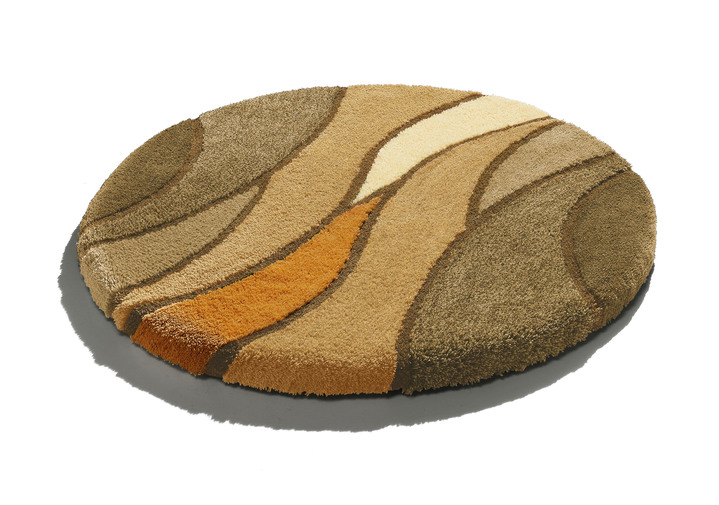 Badgarnituren - Kleine Wolke Badgarnitur in Table Tuft Qualität, in Größe 100 (Vorleger halbrund, 50/ 80 cm) bis 112 (WC-Deckelbezug, 47/ 50 cm), in Farbe BLAU Ansicht 11