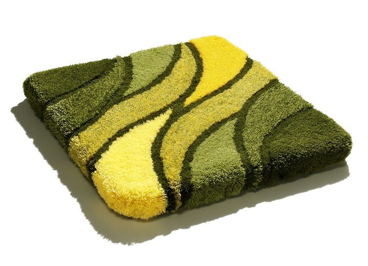 Badgarnituren - Kleine Wolke Badgarnitur in Table Tuft Qualität, in Größe 100 (Vorleger halbrund, 50/ 80 cm) bis 112 (WC-Deckelbezug, 47/ 50 cm), in Farbe BLAU Ansicht 7