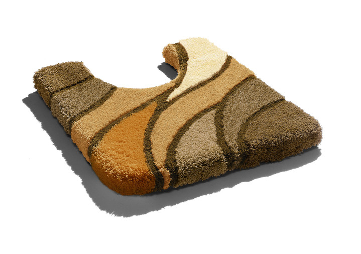 Badgarnituren - Kleine Wolke Badgarnitur in Table Tuft Qualität, in Größe 100 (Vorleger halbrund, 50/ 80 cm) bis 112 (WC-Deckelbezug, 47/ 50 cm), in Farbe BLAU Ansicht 12