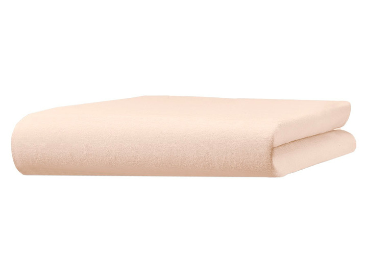 Spannbetttücher - irisette Mako-Jersey-Spannbetttuch, in Größe 131 (1 Spannbetttuch, 100/200 cm) bis 139 (1 Spannbetttuch, 190/200 cm), in Farbe BLAU Ansicht 9