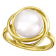 - Damenring mit Zuchtperlenbouton, in Größe 160 bis 220, in Farbe  – Ansicht 2