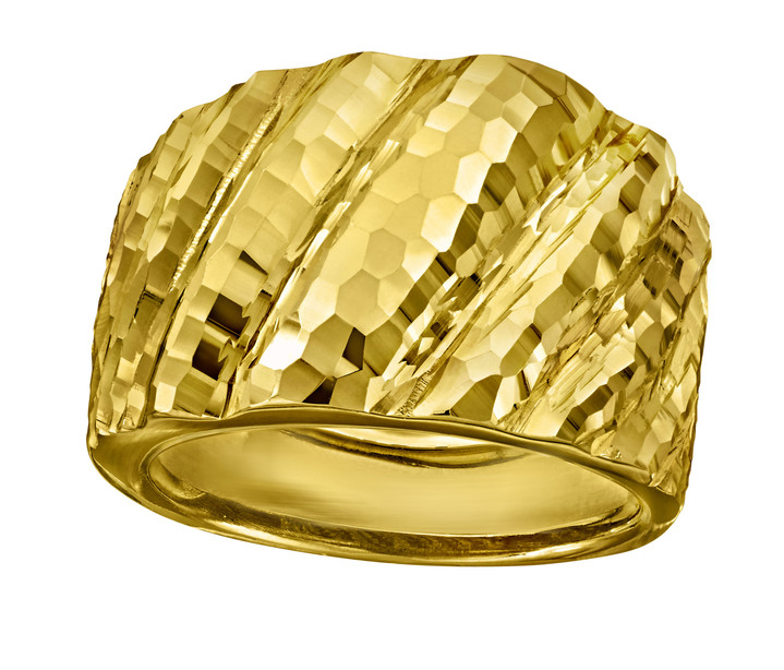 Ringe - Stark diamantierter Damenring Ansicht 2 Ringe - Stark diamantierter Damenring, in Größe 160 bis 220, in Farbe  Ansicht 2