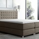 Boxspringbetten - Boxspringbett mit Topper, in Farbe ROT