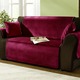 Sessel- & Sofaüberwürfe - Edel und angenehm: Rutschfeste Wohnaccessoires für Sie!, in Größe 101 (Sesselschoner 50x150 cm) bis 905 (2 Kissenbezüge, je 40x 40 cm), in Farbe SAND – Farbe BORDEAUX – Ansicht 2