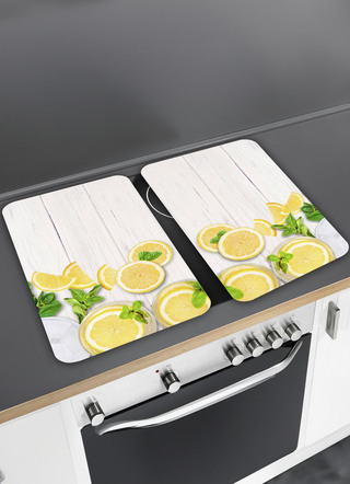 Herdabdeckplatten Zitrone