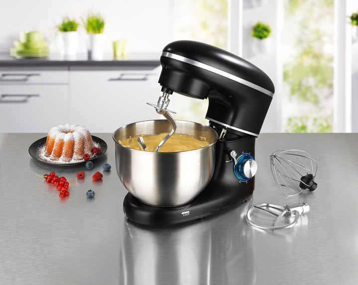 Küchengeräte - Küchenmaschine mit Planetenrührwerk Ansicht 3 Küchengeräte - Küchenmaschine mit Planetenrührwerk, in Farbe BEERE Ansicht 3