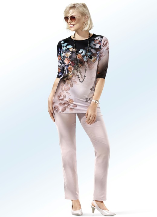 Hosen - Hose in 18 Farben, in Größe 036 bis 058, in Farbe ECRU Ansicht 13