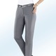 Hosen - Hose mit Stretchbund – Farbe MITTELGRAU MEL. Hosen - Hose mit Stretchbund, in Größe 018 bis 245, in Farbe RAUCHBLAU MEL.
