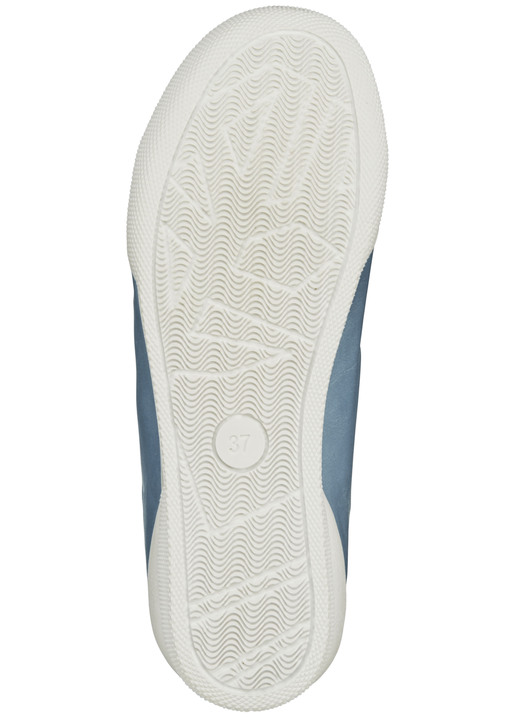 Slipper & Schnürschuhe - Andrea Conti Slipper mit praktischem Reißverschluss, in Größe 036 bis 039, in Farbe BLEU Ansicht 4