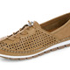 Slipper & Schnürschuhe - Gemini, bequeme Damen-Slipper, Weite G, mit herausnehmbarem Fußbett – Farbe CAMEL – Ansicht 1 Slipper & Schnürschuhe - Gemini, bequeme Damen-Slipper, Weite G, mit herausnehmbarem Fußbett, in Größe 036 bis 042, in Farbe JEANS – Farbe CAMEL – Ansicht 1