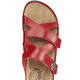 Sandaletten & Pantoletten - ELENA EDEN, bequeme Damen-Pantoletten, Weite G, mit Klettverschluss – Farbe ROT – Ansicht 2 Sandaletten & Pantoletten - ELENA EDEN, bequeme Damen-Pantoletten, Weite G, mit Klettverschluss, in Größe 036 bis 042, in Farbe COGNAC – Farbe ROT – Ansicht 2