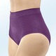 Slips - Fünferpack Formslips mit verstärkter Bauchpartie – Farbe 3X PFLAUME, 2X RAUCHBLAU – Ansicht 1 Slips - Fünferpack Formslips mit verstärkter Bauchpartie, in Größe 038 bis 056, in Farbe 3X SCHWARZ, 2X WEISS – Farbe 3X PFLAUME, 2X RAUCHBLAU – Ansicht 1