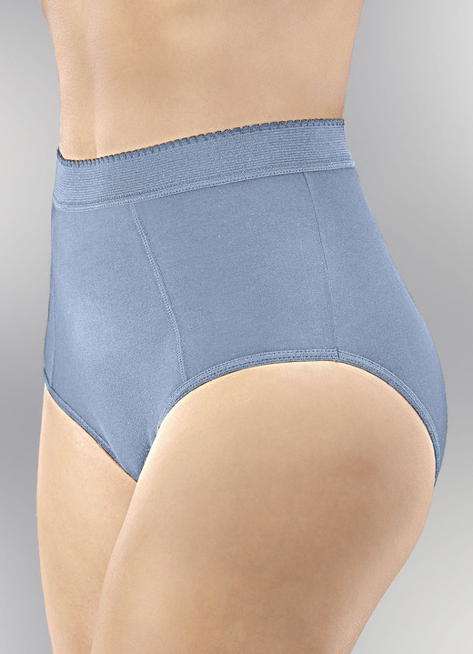 Slips - Fünferpack Formslips mit verstärkter Bauchpartie Ansicht 5 Slips - Fünferpack Formslips mit verstärkter Bauchpartie, in Größe 038 bis 056, in Farbe 3X SCHWARZ, 2X WEISS Ansicht 5