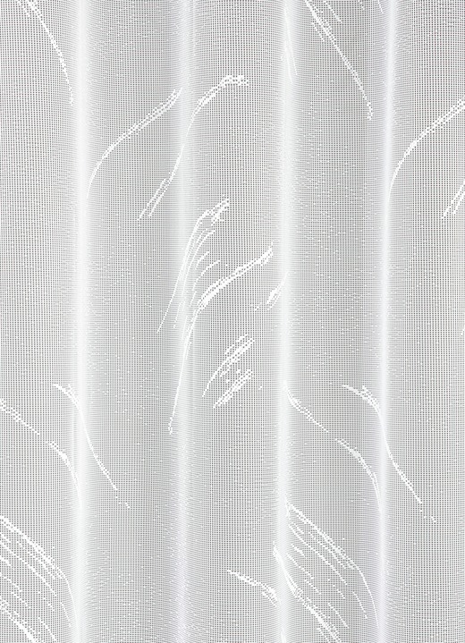 Klassisch - Store mit Bleibandabschluss sowie Automatikfaltenband, in Größe 136 (120x250 cm) bis 284 (245x375 cm), in Farbe WEISS Ansicht 2