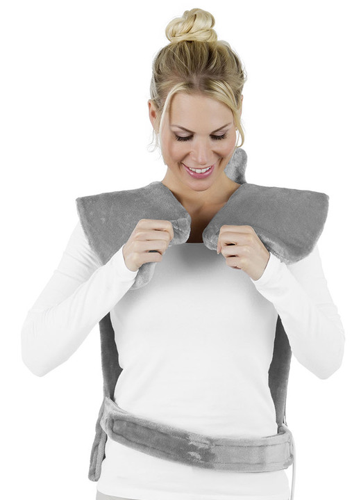 Wärme & Entspannung - Vitalmaxx Rücken- und Nacken-Massageheizdecke, in Farbe ANTHRAZIT Ansicht 3