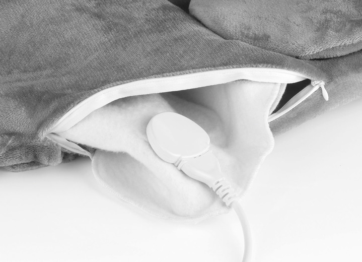 Wärme & Entspannung - Vitalmaxx Rücken- und Nacken-Massageheizdecke, in Farbe ANTHRAZIT Ansicht 4