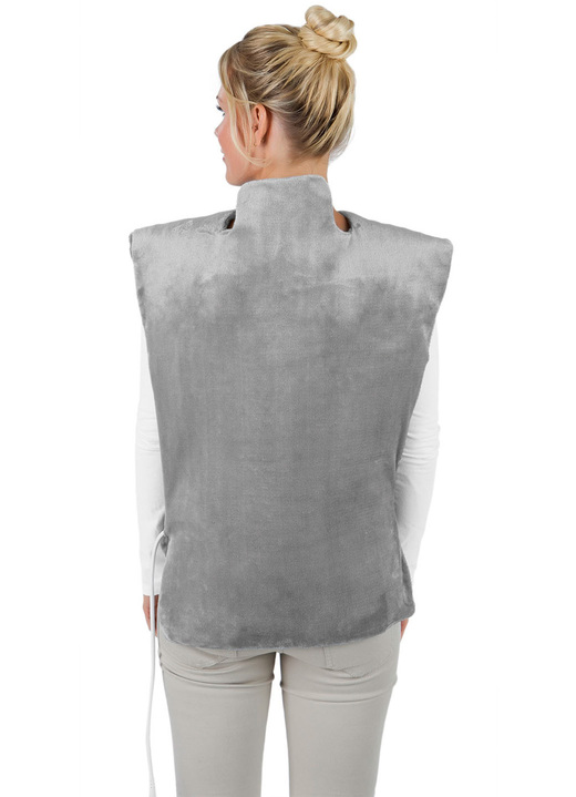 Wärme & Entspannung - Vitalmaxx Rücken- und Nacken-Massageheizdecke, in Farbe ANTHRAZIT Ansicht 2