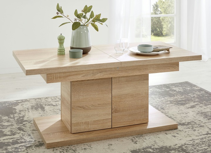 Couchtische - Couchtisch mit Schrankfunktion Ansicht 4 Couchtische - Couchtisch mit Schrankfunktion, in Farbe BUCHE Ansicht 4