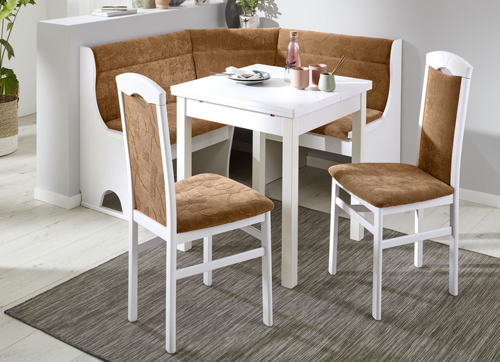 Esstische - Stilvolle Esszimmermöbel, in Farbe NUSSBAUM-BEIGE, in Ausführung 2er-Set Stühle Ansicht 11