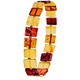 Armbänder - Tolles Armband mit echten bunten Bernstein-Quadraten – Ansicht 2 Armbänder - Tolles Armband mit echten bunten Bernstein-Quadraten, in Farbe  – Ansicht 2