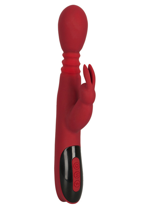 Erotik - Massagegerät Rabbitvibrator mit Wärmefunktion Ansicht 7 Erotik - Massagegerät Rabbitvibrator mit Wärmefunktion, in Farbe ROT-SCHWARZ Ansicht 7